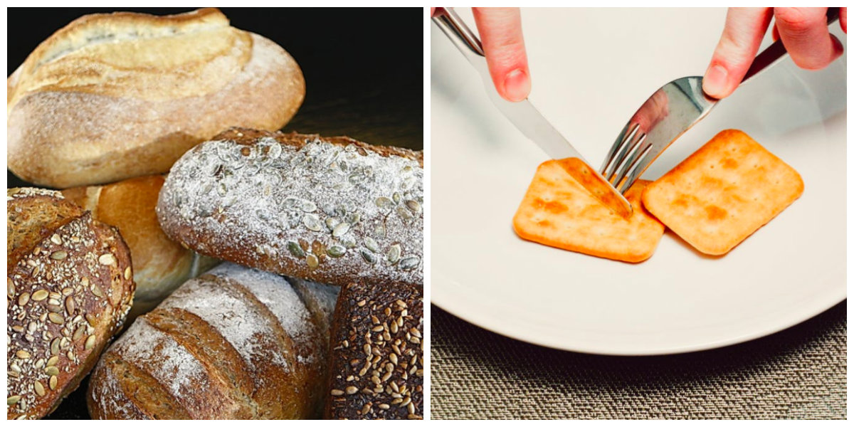 What's better when you're losing weight; bread or crackers? What do you