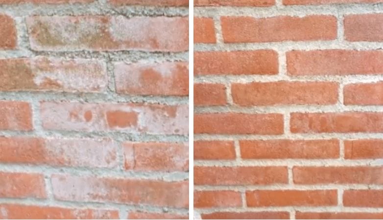 Got White Stains On Your Brick Wall Or Garden Tiles With This Trick Got White Stains On Your Brick Wall Or Garden Tiles With This Trick You Can Easily Get Rid Of Them