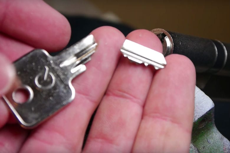 broken key fob