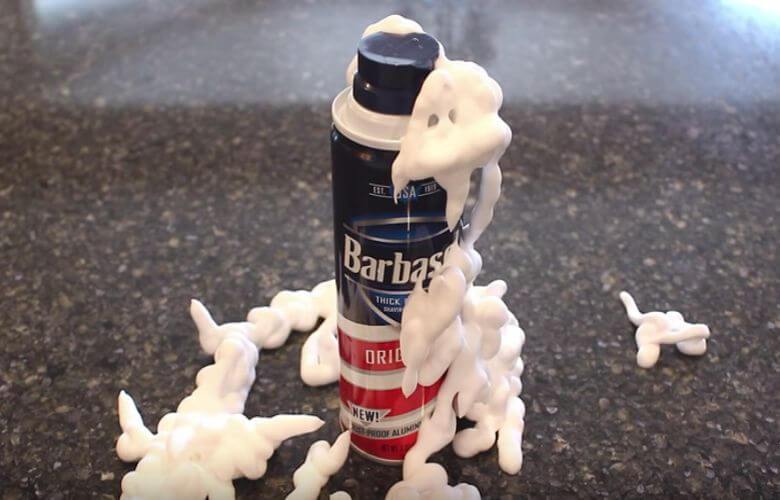 Odd, but true use shaving foam to clean these 5 things in your home