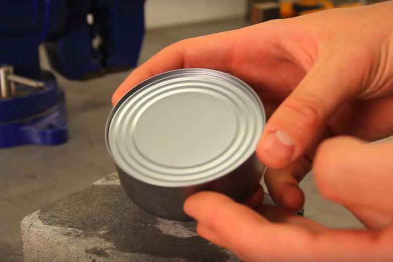 open a can without a can opener