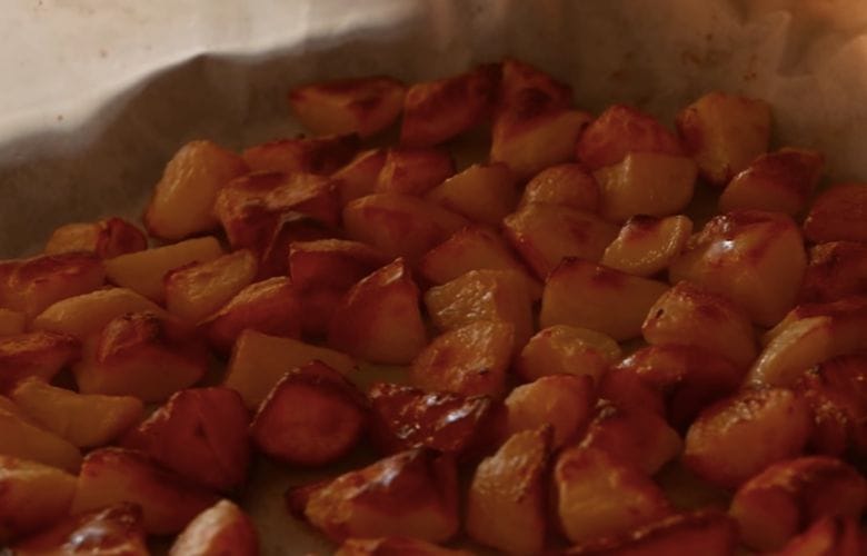 oven-roasted potatoes